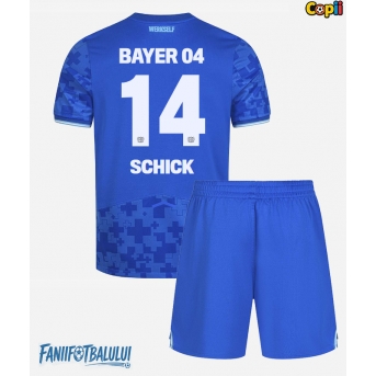 Bayer Leverkusen Patrik Schick #14 Echipament de Fotbal Replică 2025-26 Copii Treilea (+ Șorturi)